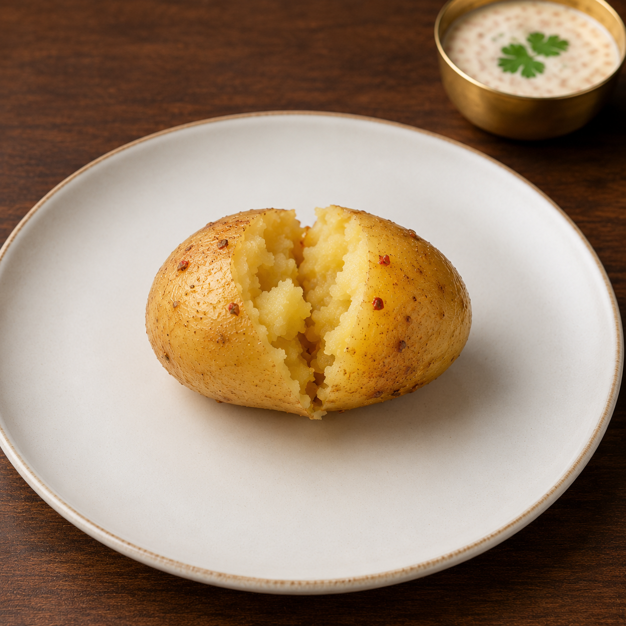 High-resolution shot of the legendary Kolkata Biryani Aloo from BONGLOK in Purnia